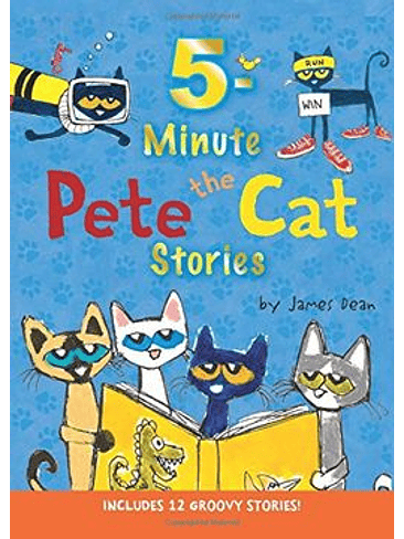 Pete The Cat 5-minute Stories Includes 12 Groovy Stories! 1