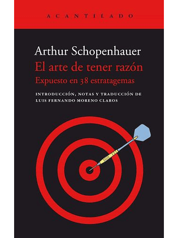 Arte De Tener Razon, El 1