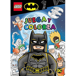 Batman Lego Juega Y Colorea 