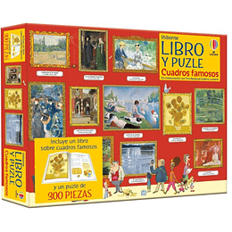 Libro Y Puzzle Cuadros Famosos