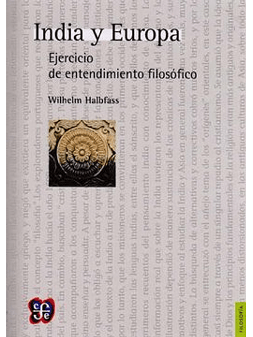 India Y Europa Ejercicios De Entendimiento Filosofico 1