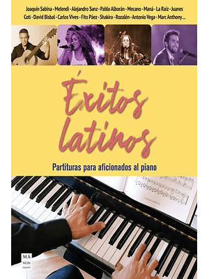 Exitos Latinos Partituras Para Aficionados Al Piano