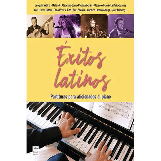 Exitos Latinos Partituras Para Aficionados Al Piano