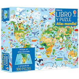 Libro Y Puzzle Atlas Mundial