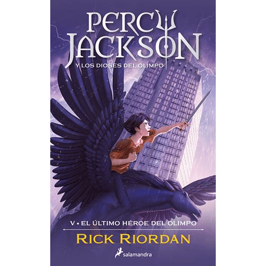 Percy Jackson 5 El Ultimo Heroe Del Olimpo