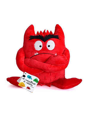 Monstruo De Colores Peluche Rojo