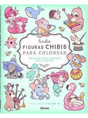 Lindas Figuras Chibis Para Colorear