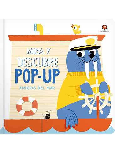 Mira Y Descubre Pop-up Amigos Del Mar (Bb) 1