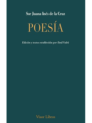 Poesia Sor Juana Ines De La Cruz 1