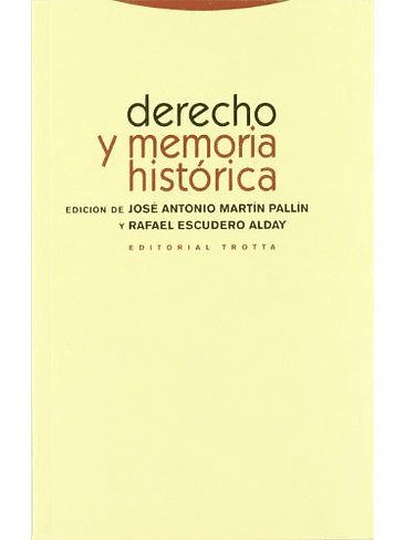 Derecho Y Memoria Historica 1