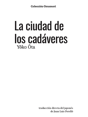 Ciudad De Los Cadavares, La