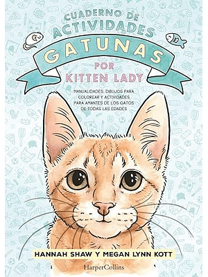 Cuaderno De Actividades Gatunas Por Kitten Lady