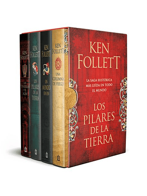 Estuche Saga Los Pilares De La Tierra (Libros Del 1 Al 4)