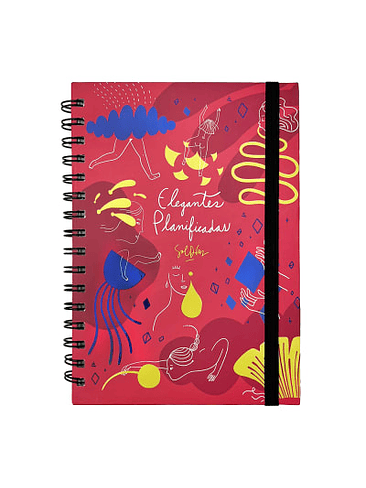 Planner Sol Diaz Rojo 1