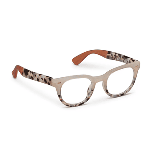 Lentes +1.0 Take It Easy Tan Gray Tortoise