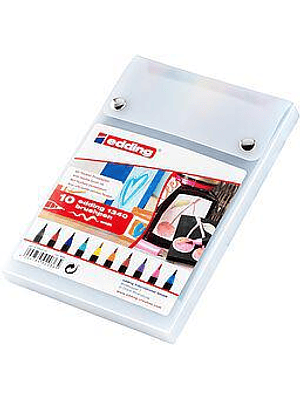 Set Punta Pincel 10 Colores