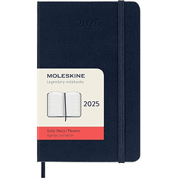 Agenda 12m 2025 Diaria Td Pocket Azul Zafiro