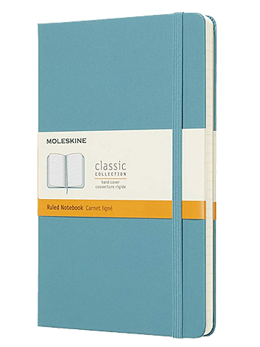 Libreta Classic Hc Large Reef Blue Ruled 1