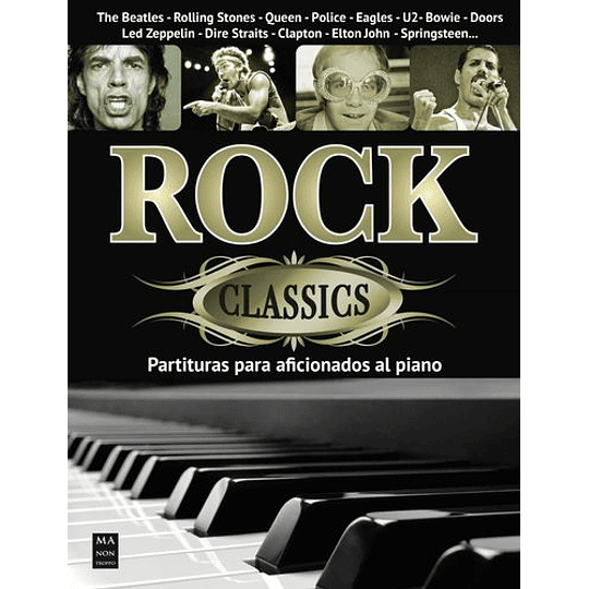 Rock Classics Partituras Para Aficionados Al Piano