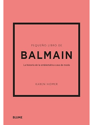 Pequeño Libro De Balmain
