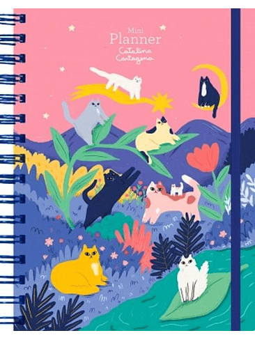 Mini Planner Catalina Cartagena Gatos 1