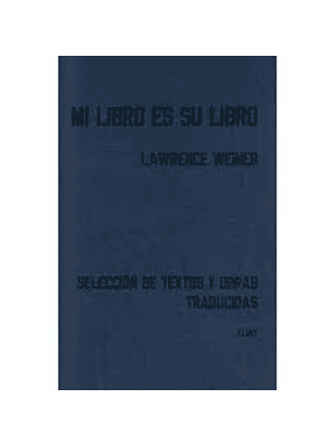 Mi Libro Es Su Libro 1