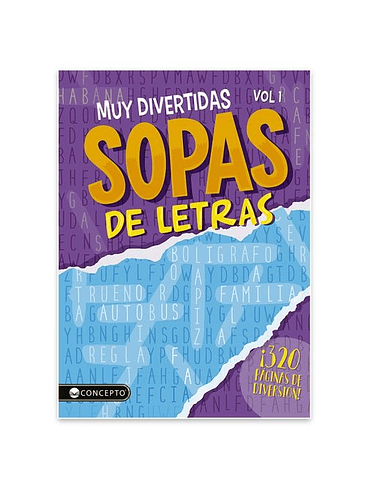 Muy Divertidas Sopas De Letras Vol 1  	 1