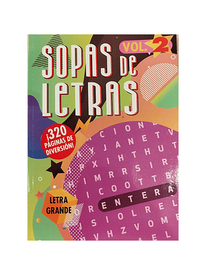 Sopas De Letras Volumen 2 