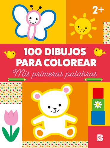 100 Dibujos Para Colorear-mis Primeras Palabras  	 1