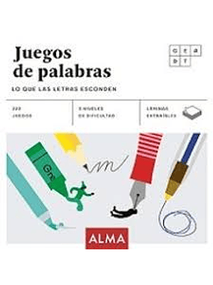 Juegos De Palabras Lo Que Las Letras Esconden