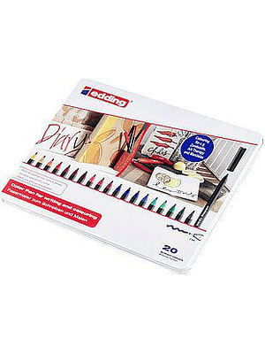 Set De 20 Marcadores Punta Fibra