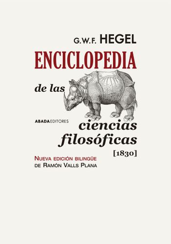 Enciclopedia De Las Ciencias Filosóficas [1830]  	 1