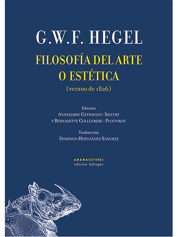Filosofia Del Arte O Estetica  	 1