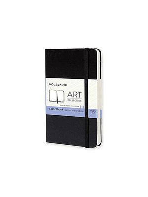 Cuaderno De Dibujo Bolsillo Negro