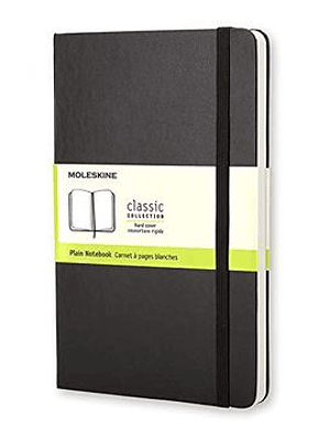 Cuaderno  Clasico Negro Liso