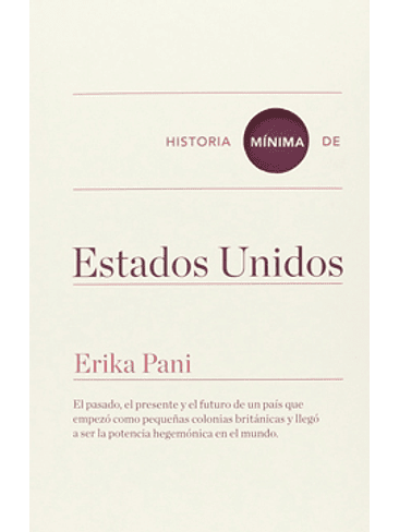 Historia Minima De Estados Unidos 1