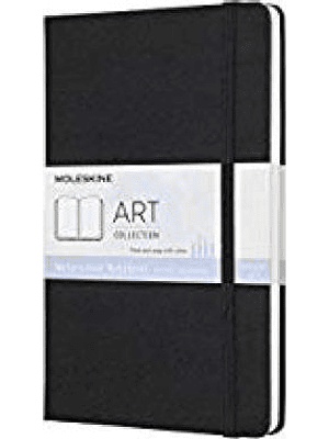 Art Watercolour Notebook Hc Large Black