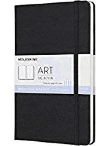 Art Watercolour Notebook Hc Large Black 1
