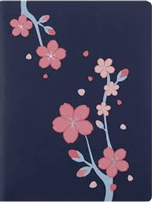 Limited Journal Sakura Tapa Blanda Xl De Rayas