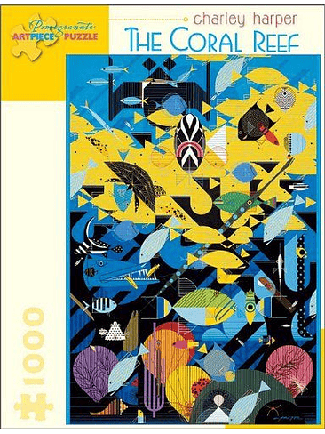 Puzzle Charley Harper The Coral Reef  1