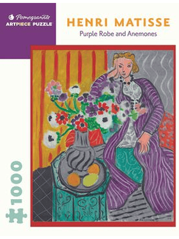 Puzzle Henri Matisse Purple Robe And Anemones 1