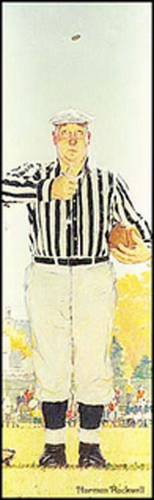 Marcapaginas The Referee The Toss Rockwell 1