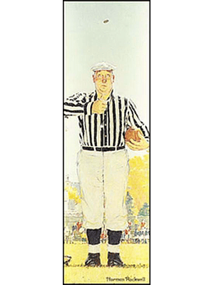 Marcapaginas The Referee The Toss Rockwell