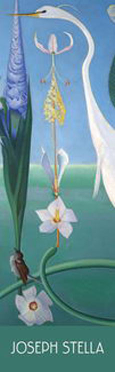 Marcapaginas The White Heron Joseph Stella 1