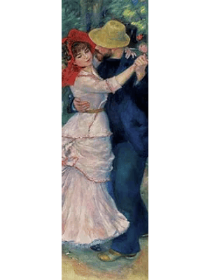 Marcapaginas Dance At Bougival Renoir