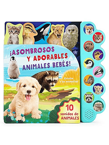 Asombroso Y Adorables Animales Bebes 10 Sonidos 1