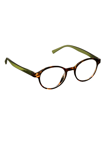 Lentes +2.0 Dawson Tortoise Green 1