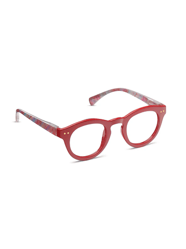 Lentes +2.0 Clover Focus Red Plaid 1