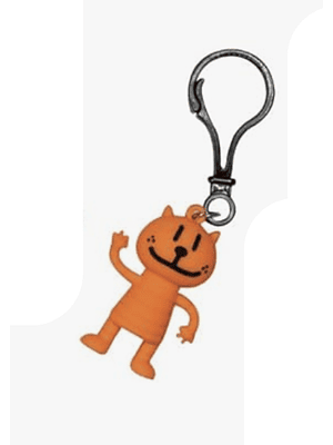 Llavero Petey The Cat