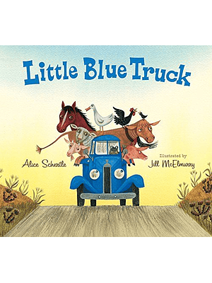 Little Blue Truck Lap Board Book (Bb)
